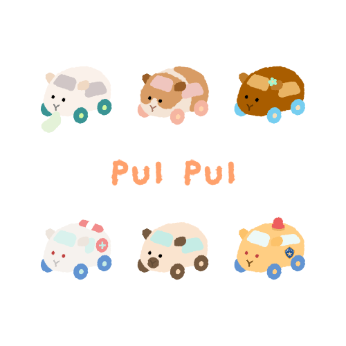 生活｜超可愛無厘頭的定格動畫《PUI PUI天竺鼠車車》